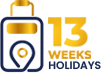 13 Weeks Holidays